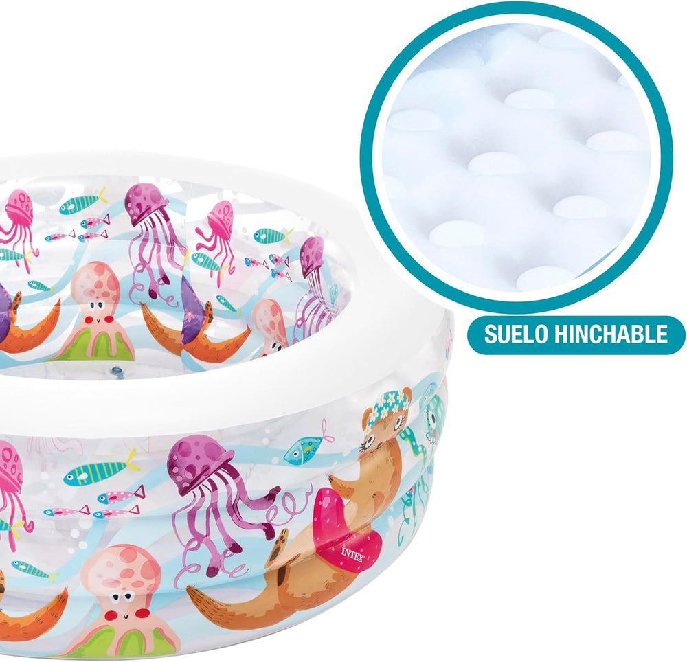 Intex Aquariumbecken, mehrfarbig, 152x152x56 cm, 58480NP