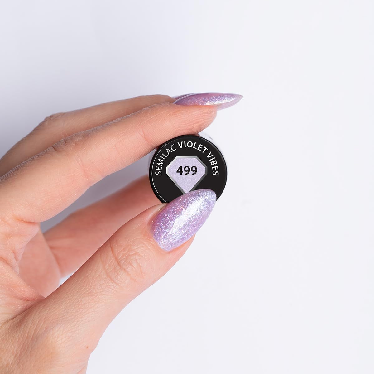UV-Nagellack Semilac Hybrid 499 Violet Vibes 7 ml
