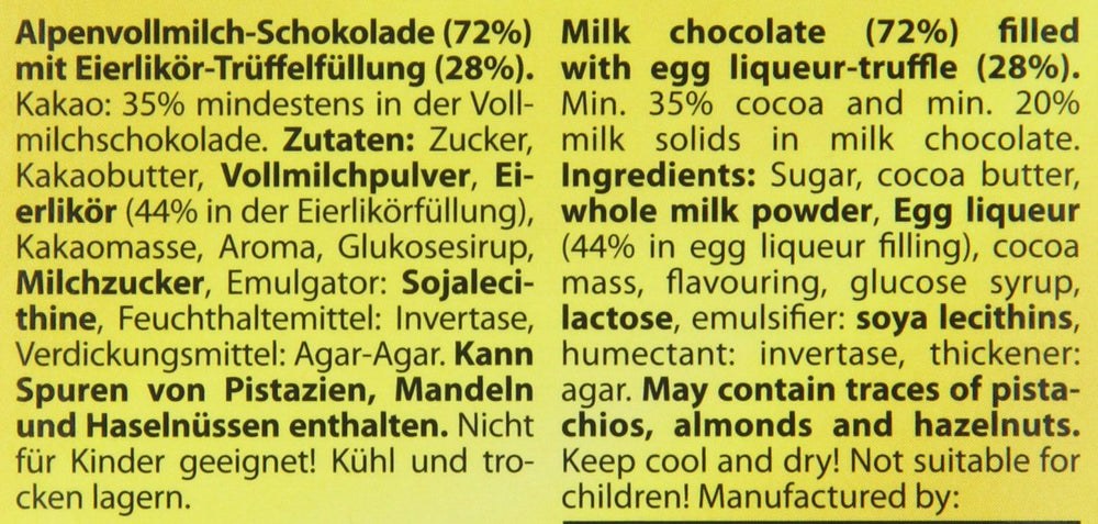 Verpoorten Schokoladeneier-Trüffelfüllung 100 g (2er-Pack)
