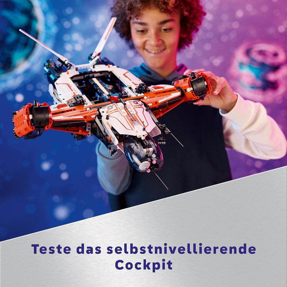 LEGO Technic Vtol Space Transporter LT81, Weltraumbauset, Weltraumspielzeug, Raumschiff, Mini-Rover-Spielset, Geschenk für Jungen und Mädchen ab 10 Jahren 42181 Bausets Besuchen Sie den LEGO-Store