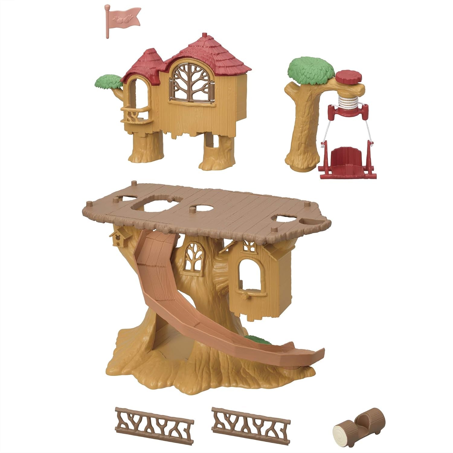 Sylvanian Families 5494 Adventure Tree House – Puppenhaus-Spielset Puppenhäuser Naty Shop