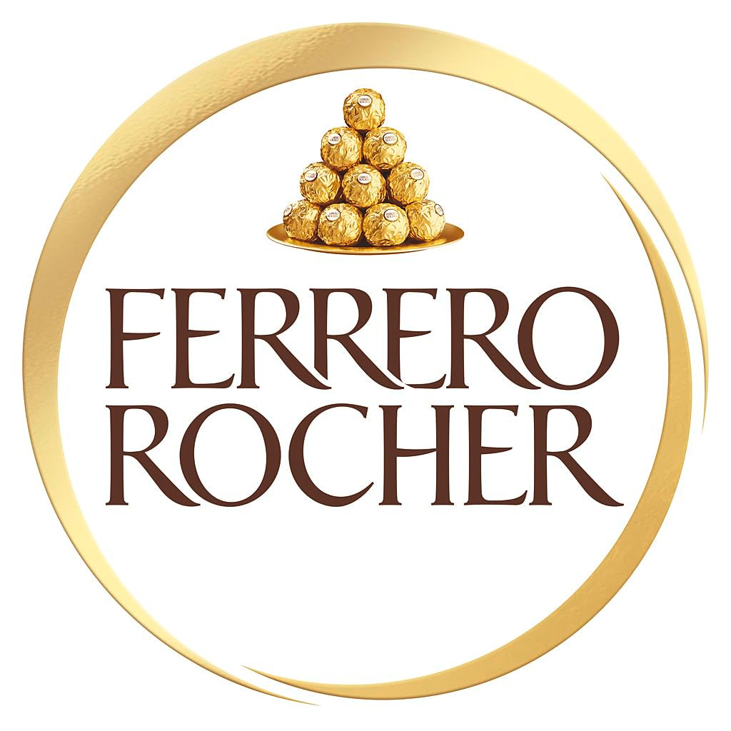 Ferrero Rocher – Knusprige und cremige Haselnuss-Spezialitäten-Pralinen – Valentinstagsgeschenk für Sie und Ihn – 16 Packungen mit 4 einzelnen Pralinen