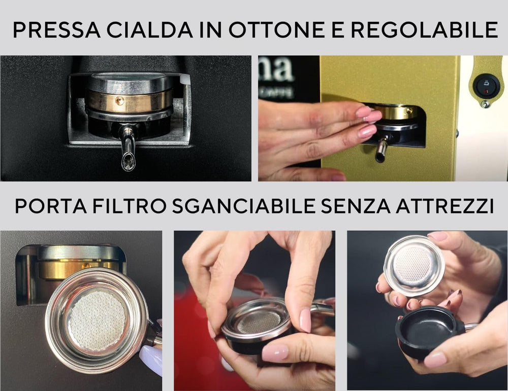 Capsule de cafea pentru espressor Aroma Plus+ ESE 44 (gri taupe)