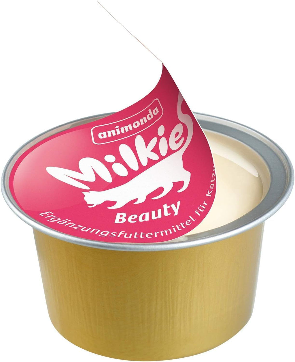 Animonda Milkies Selection (20 cupe À 15 G), lapte de pisică ușor digerabil pentru pisici adulte, pachet valoric practic cu 20 de cupe de lapte de pisică, gustare cu lapte fără soia și zahăr