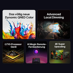 Televizor LG 43QNED82A6B, 43 inch (109 cm), 4K, QNED AI (procesor α7 Gen8 4K AI, webOS 25, 60Hz) [Anul modelului 2025]