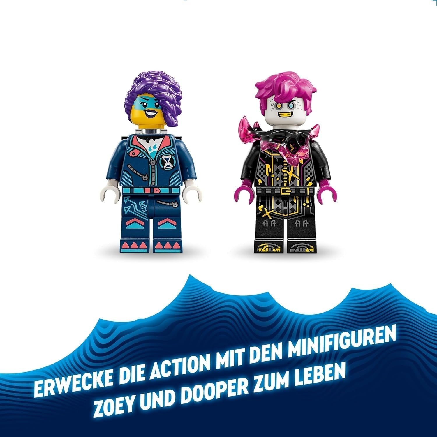 LEGO Dreamzzz Zoeys Katzenmotorrad 2-in-1-Geschenk für Kinder ab 7 Jahren Tiermodell-Bausteinspielzeug Motorrad-Fantasie-Spielset für Jungen und Mädchen 71479 Bausets Beuche den LEGO-Store