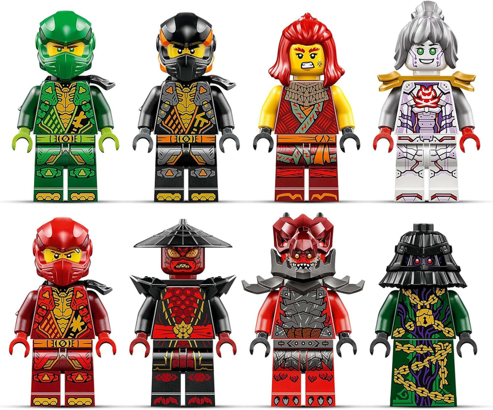 LEGO NINJAGO Lightbow Dragon – Spielzeug mit 8 Minifiguren und einem Spinjitzu-Rad – interaktives Ninja-Konstruktionsspielzeug für Jungen und Mädchen ab 9 Jahren – Geschenkidee für Fans 71836 Bausets Besuchen Sie den LEGO-Store