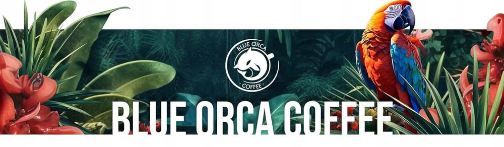Cafea măcinată DE BOA 1KG | 100% Arabica | cu note de ciocolată și nuci | boabe de cafea prăjite mediu, aciditate scăzută | ideală pentru espressoare | Blue Orca Coffee Roastery