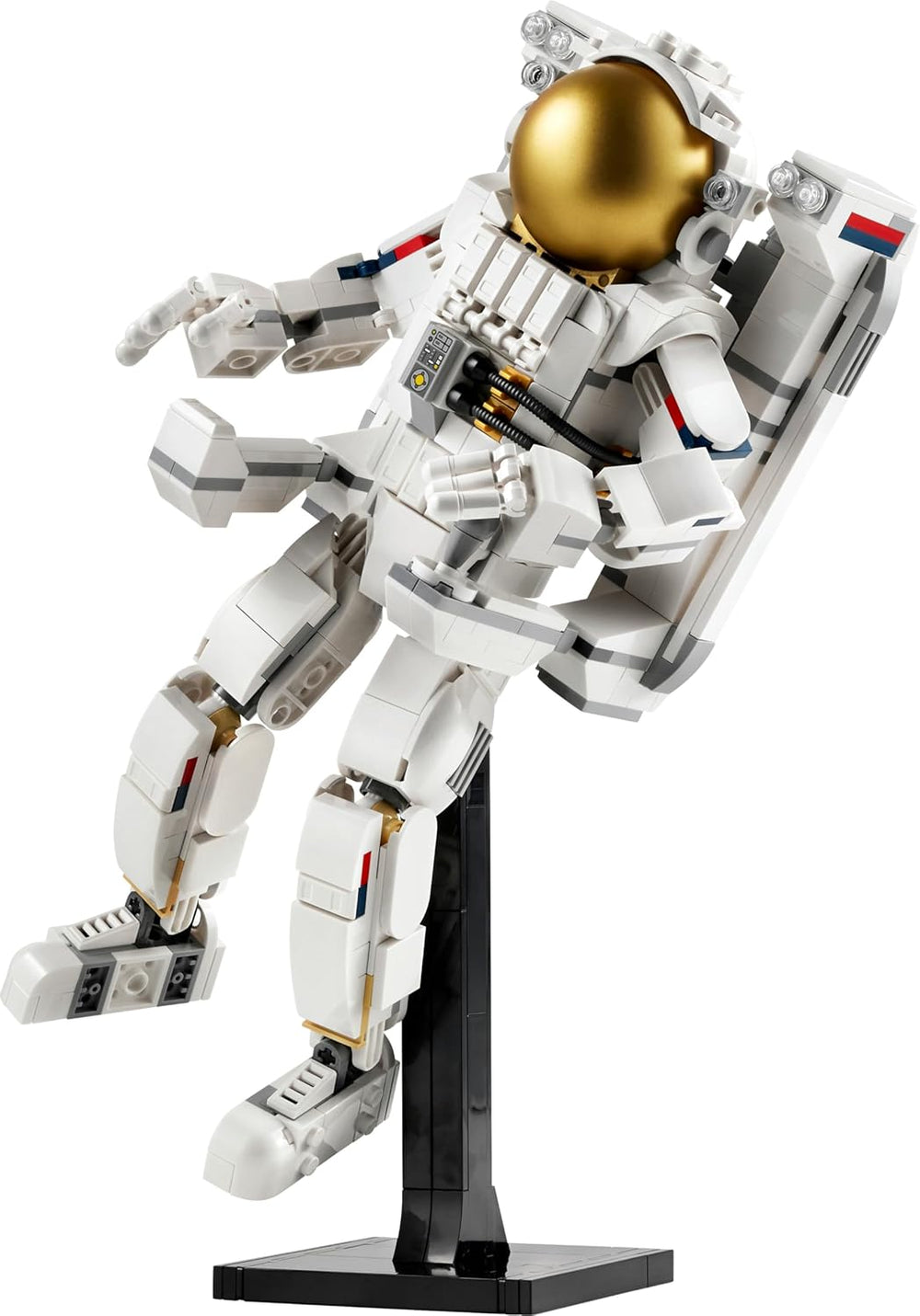 LEGO Creator 3in1 Astronaut im Weltraum Spielzeug, Modellbauset mit Hund und Raumschiff für Kinder, Kinderzimmer-Deko, kreatives Geschenk für Jungen und Mädchen ab 9 Jahren 31152