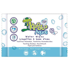 Aquas multifunktionale Toilettentücher, 99 % Wasser, 60 Stück, Baby-Feuchttücher, Naty Shop