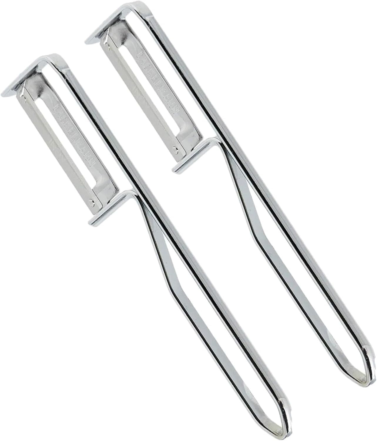 Fackelmann Universalschäler, Edelstahlklinge Schäler Naty Shop Sparschäler Set 2-teilig