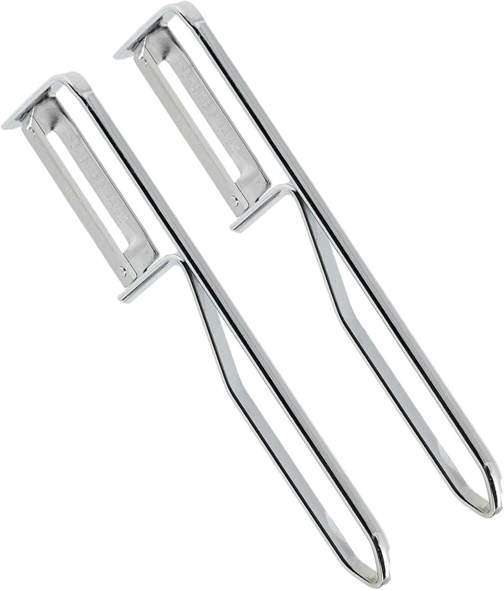 Fackelmann Universalschäler, Edelstahlklinge Schäler Naty Shop Sparschäler Set 2-teilig