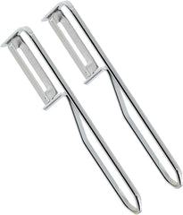 Fackelmann Universalschäler, Edelstahlklinge Schäler Naty Shop Sparschäler Set 2-teilig