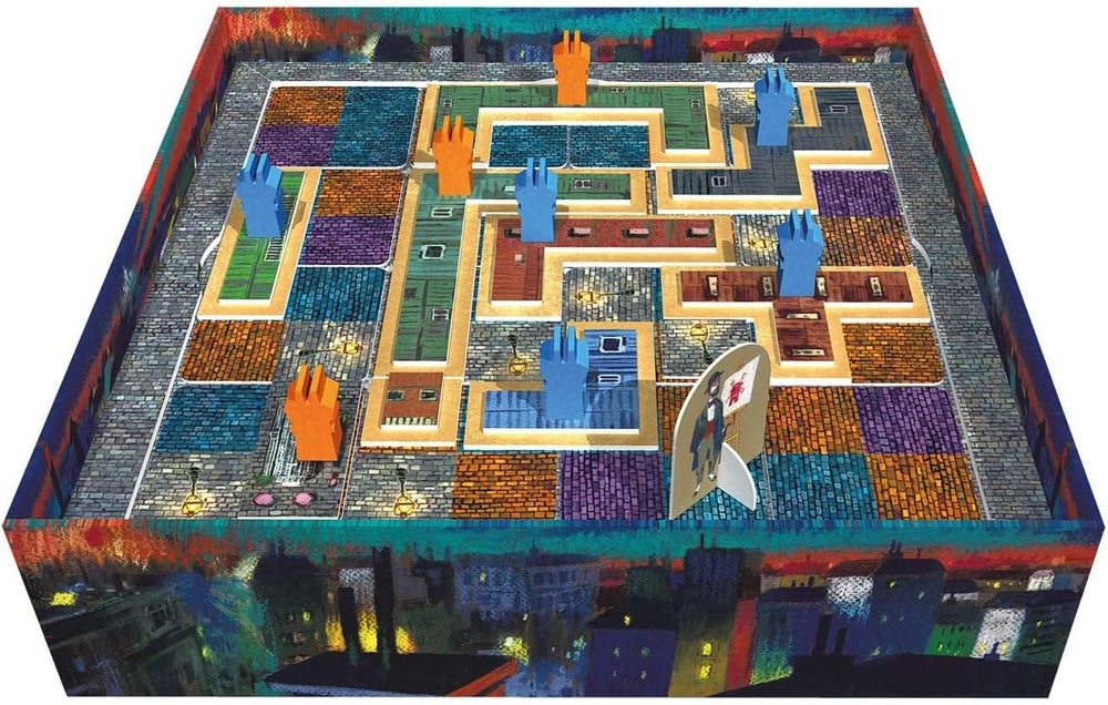 KOSMOS 680442 Paris – Stadt der Lichter Duell um die besten Baustellen 2-Spieler-Strategiespiel mit einfachen Regeln 2-Spieler-Spiel ab 10 Jahren