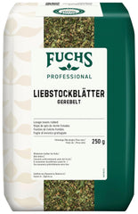 - Liebstockblätter gerebelt | Für salzarme Küche geeignet, passt zu Eintöpfen oder Salaten | Profi-Qualität für Großverbraucher | 0,25 kg im recycelbaren Beutel