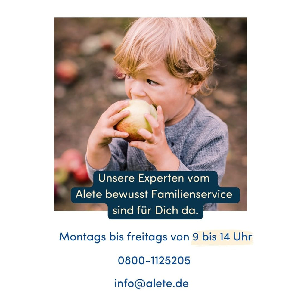 Alete Conscious Babykekse, ab 8 Monaten, Weizenbutterkekse für Babys, praktisch verpackte kleine Snackkekse, perfekt für unterwegs und in der Zeit, 1 x 180 g (2er-Pack)