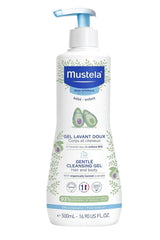 Mustela, Zartes Reinigungsgel, 500 ml Mutter und Kind Naty Shop