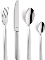 Amefa Jewelt Tartlery Set 4 Personen | 16 Party-Edelstahl 18/0 Küche Naty Shop