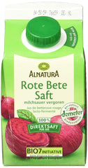 Bio-Rote-Bete-Saft, fermentiert mit Milchsäure (1 x 500 ml)