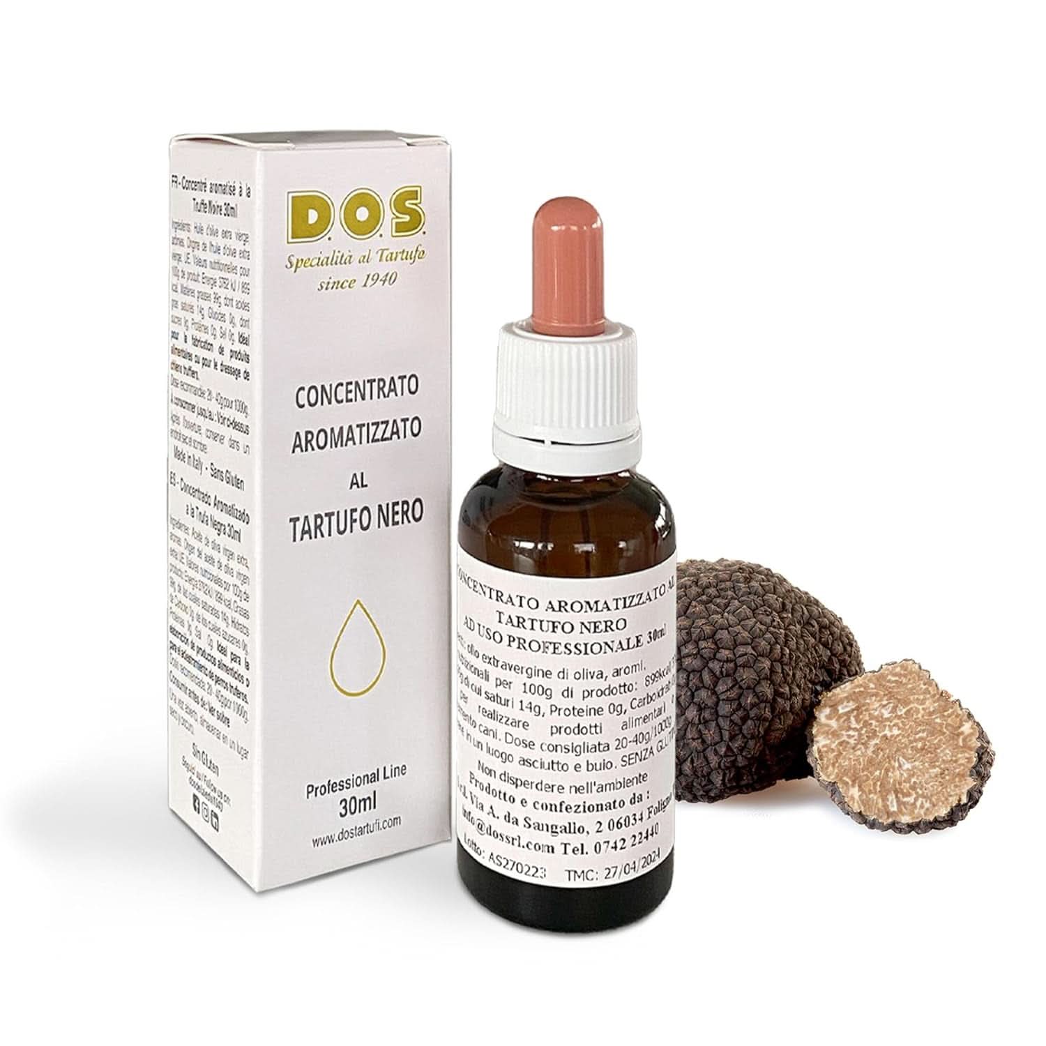 - Geschmackskonzentrat schwarzer Trüffel 30 ml, professionelle Verwendung Arome Naty Shop