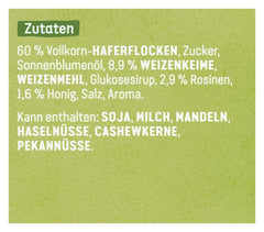 Dr. Oetker Vitalis Classic Knuspermüsli: Großpackung knuspriges Frühstücksmüsli mit Rosinen, 1 Packung, 1,5 kg