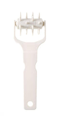 HENDI Stiproller, Stippwalzse, Teigigel, Teig Gitterschneider, für saftige Kuchen- und Gebäckböden sowie Pizzateig, 77x210mm, Polypropylen