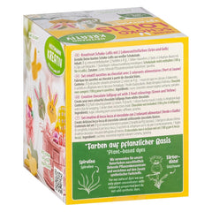 HEITMANN KREATIV - Acadele de ciocolată - Cu coloranți pudră pe bază de plante - Galben și verde - Kit DIY - Paște