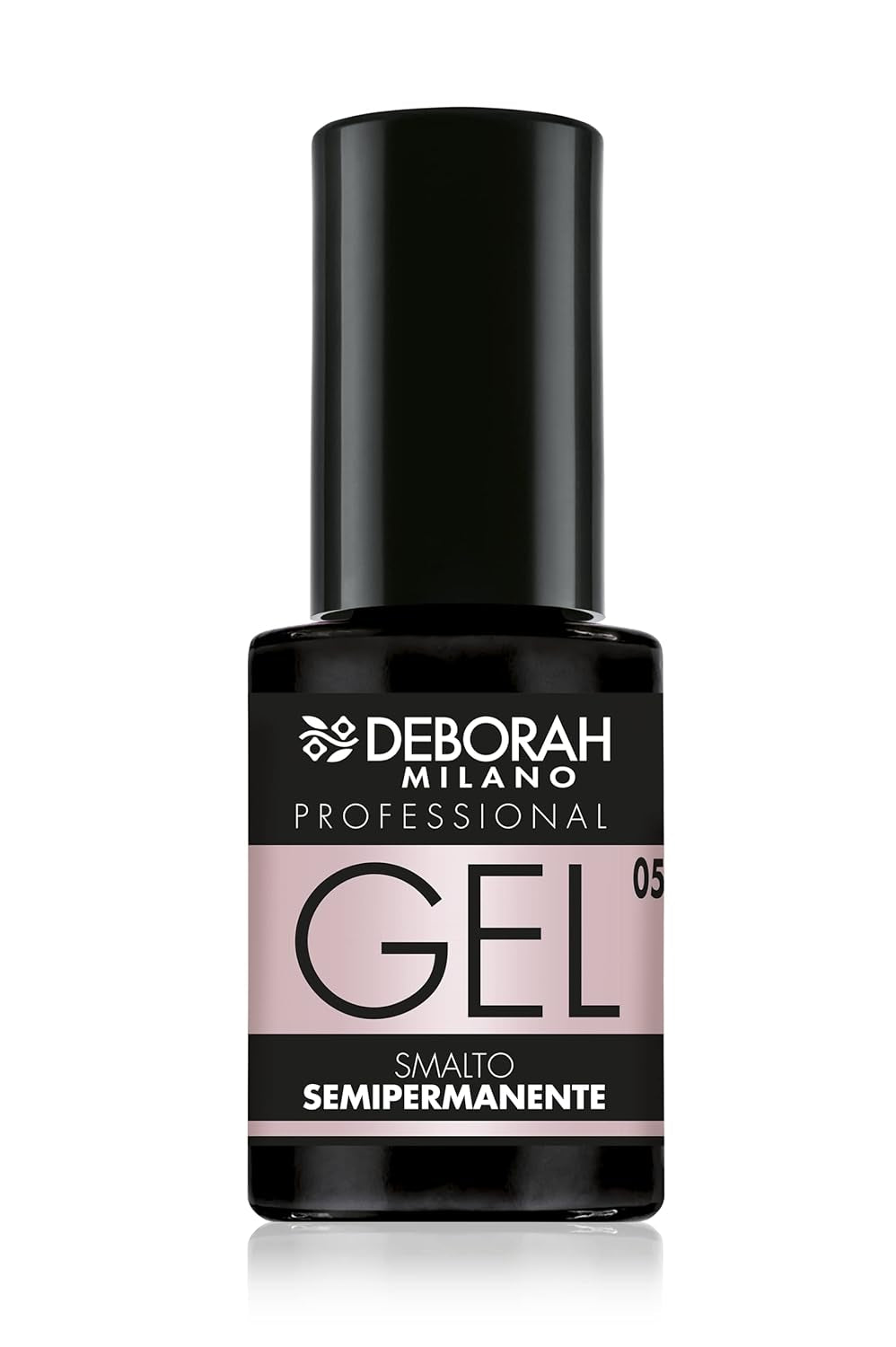 Milano Professional semipermanenter Nagellack, Nr. 21 Burgunderrot, volumengebender Effekt, lang anhaltend, für intensive und glänzende Nägel, 4,5 ml