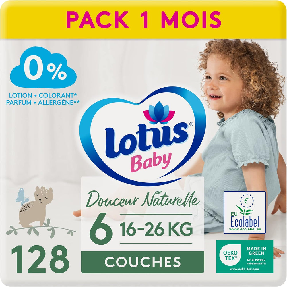 Douceur Naturelle Windeln, Größe 5 (12-20 kg), 1 Monat, 140 Windeln