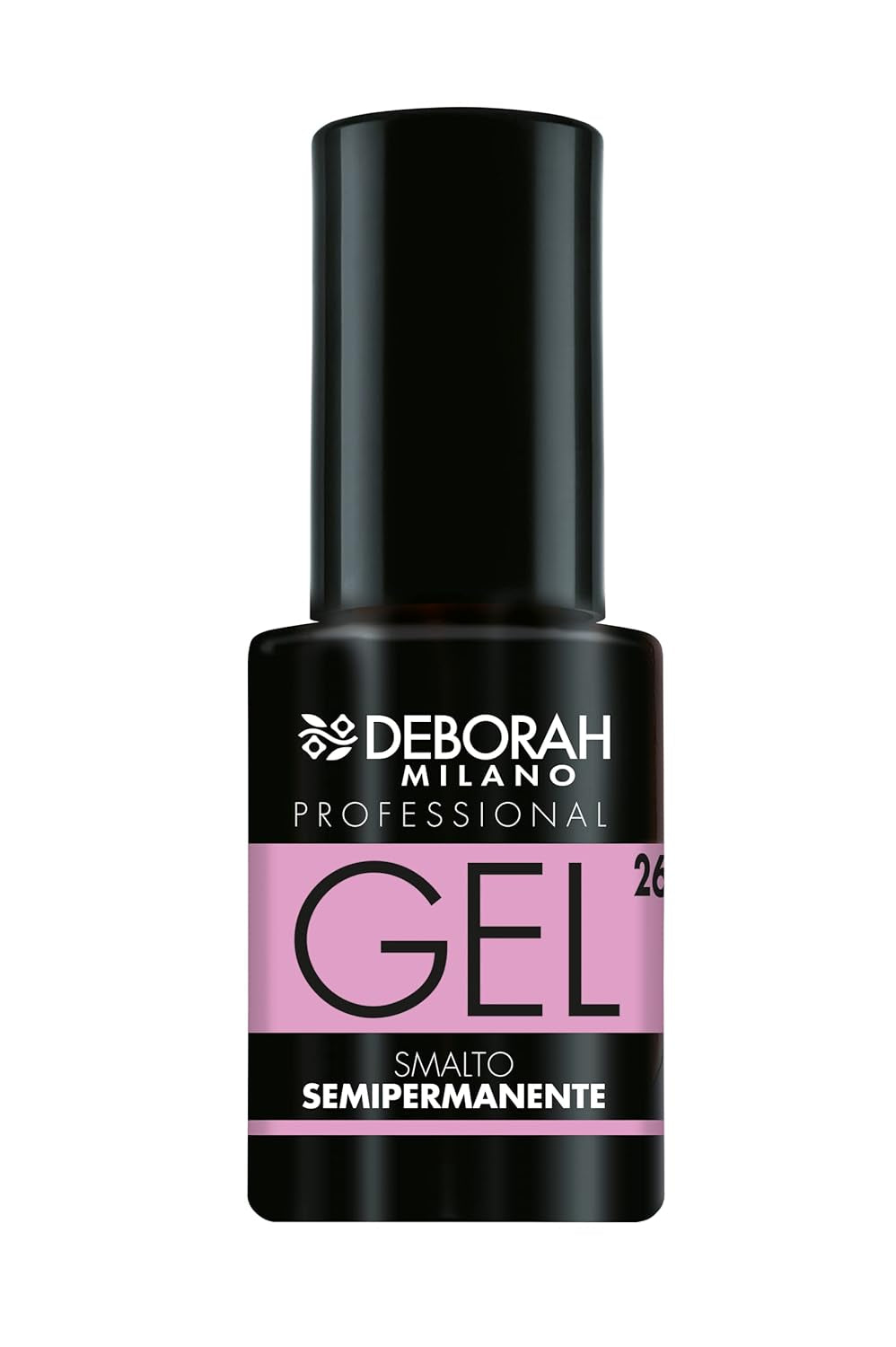 Milano Professional semipermanenter Nagellack, Nr. 21 Burgunderrot, volumengebender Effekt, lang anhaltend, für intensive und glänzende Nägel, 4,5 ml