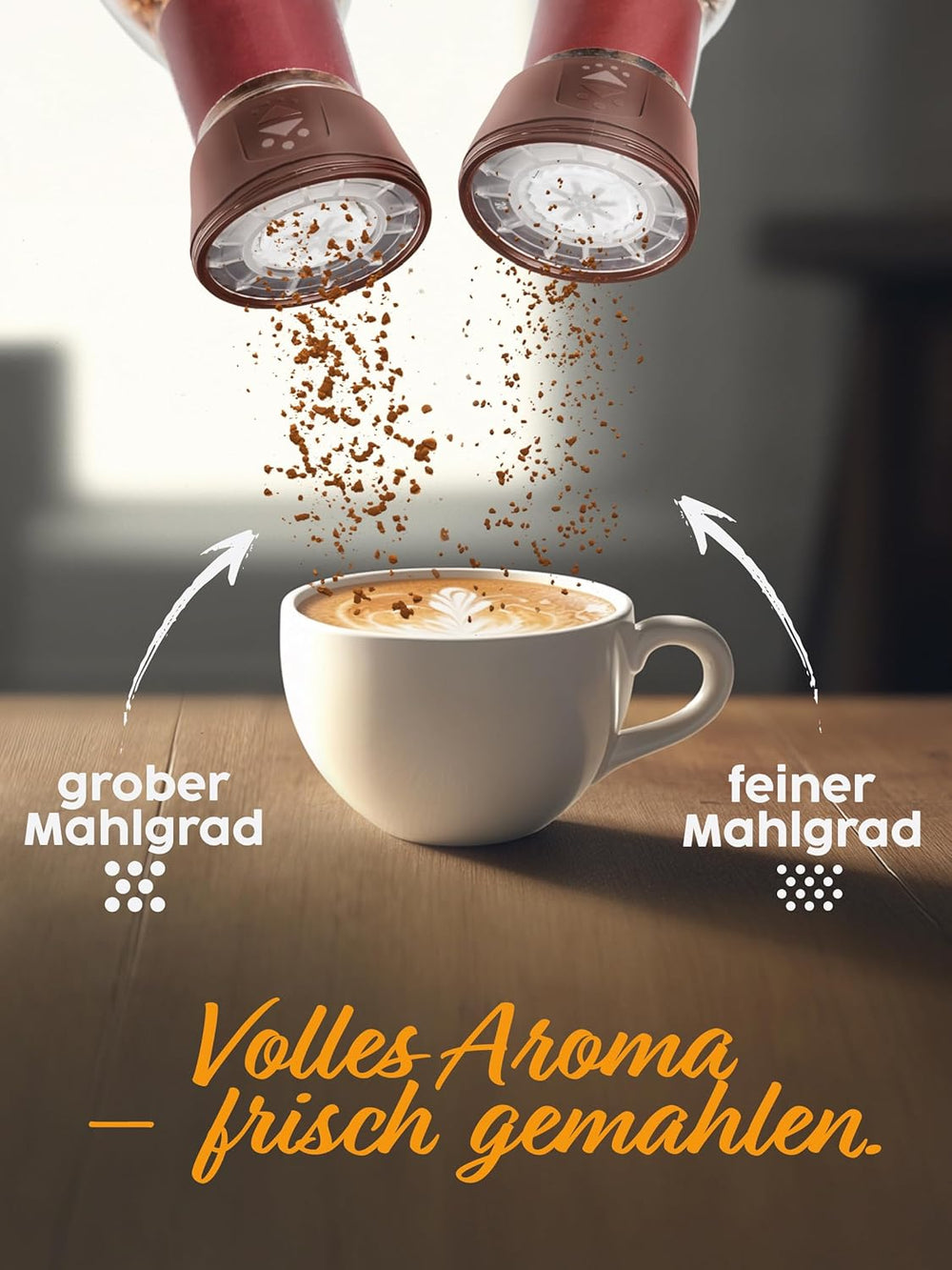 Kotanyi Salted Caramel Kaffee Topping | feiner Karamellgeschmack, 4er Pack (4 x 65g)