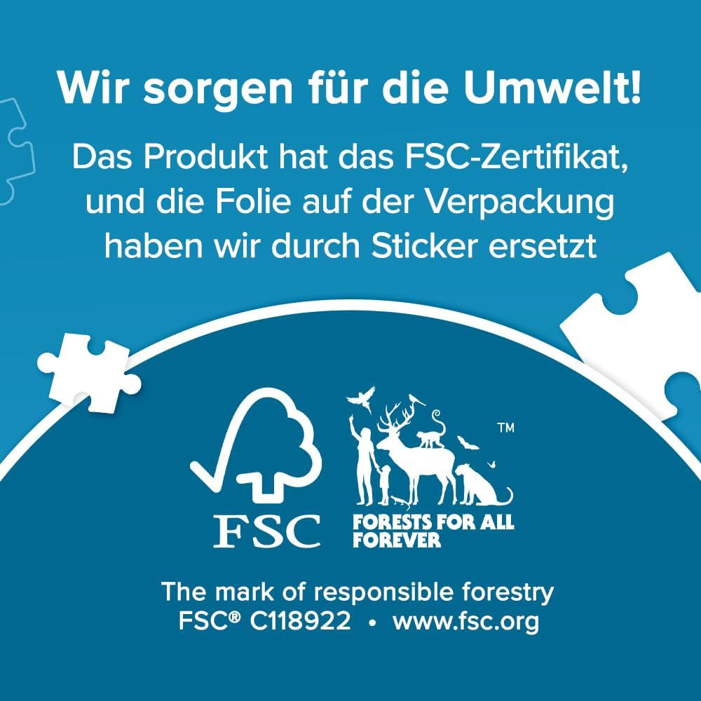 Trefl – Easypiece-Puzzle: Morgen in der Küche – 300 Teile – große Teile, einfaches Puzzle, für Erwachsene und Kinder ab 10 Jahren. Puzzle Naty Shop