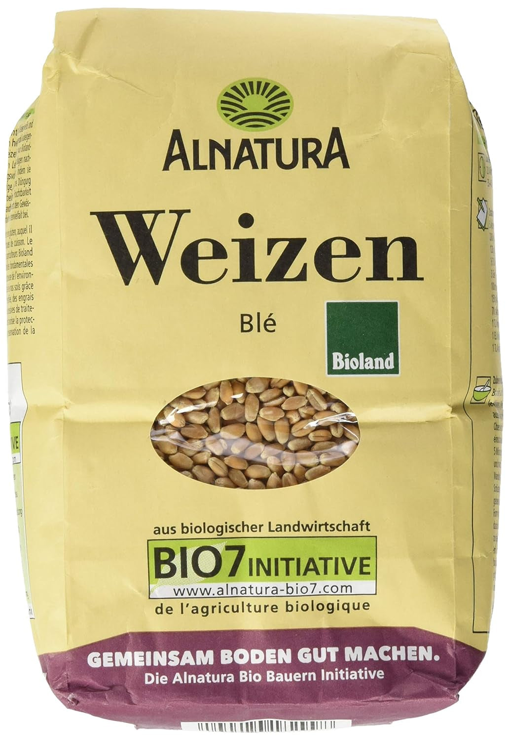 Bio-Weizenkörner, 1 kg