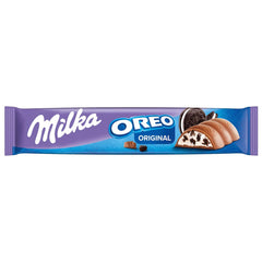 Milka Schokoriegel – Alpenmilchschokolade mit Kakaokeksstücken und feiner Milchcremefüllung – 36 x 37g