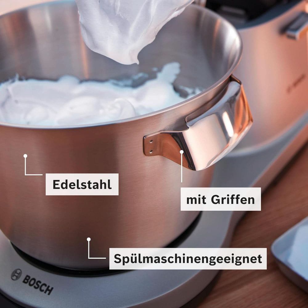 Küchenmaschine Bosch Serie 8 MUM9AX5S00, Edelstahlschüssel 5,5 L, 1600 W Mutter und Kind Naty Shop