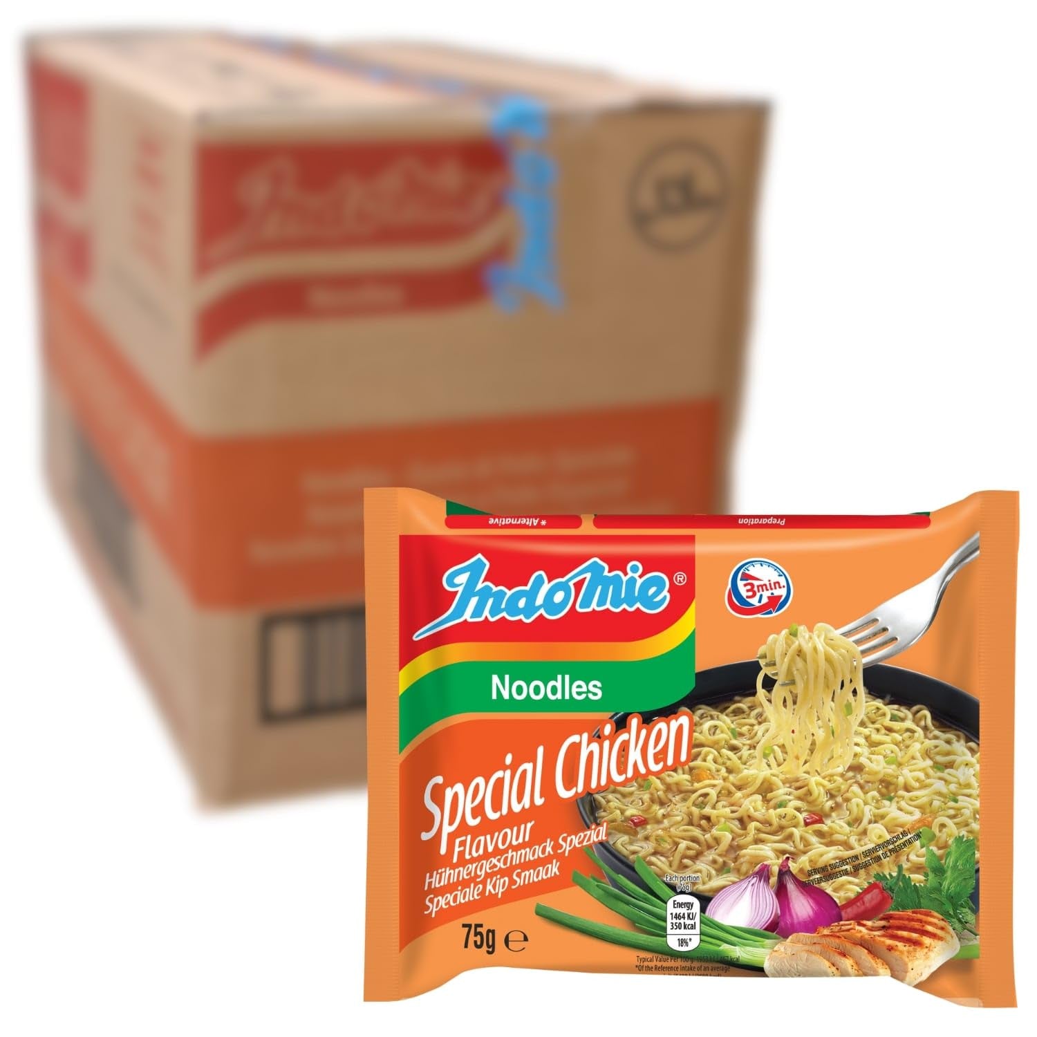 INDOMIE - Instant Mi Goreng Nudeln - Multipack (40 x 80g)