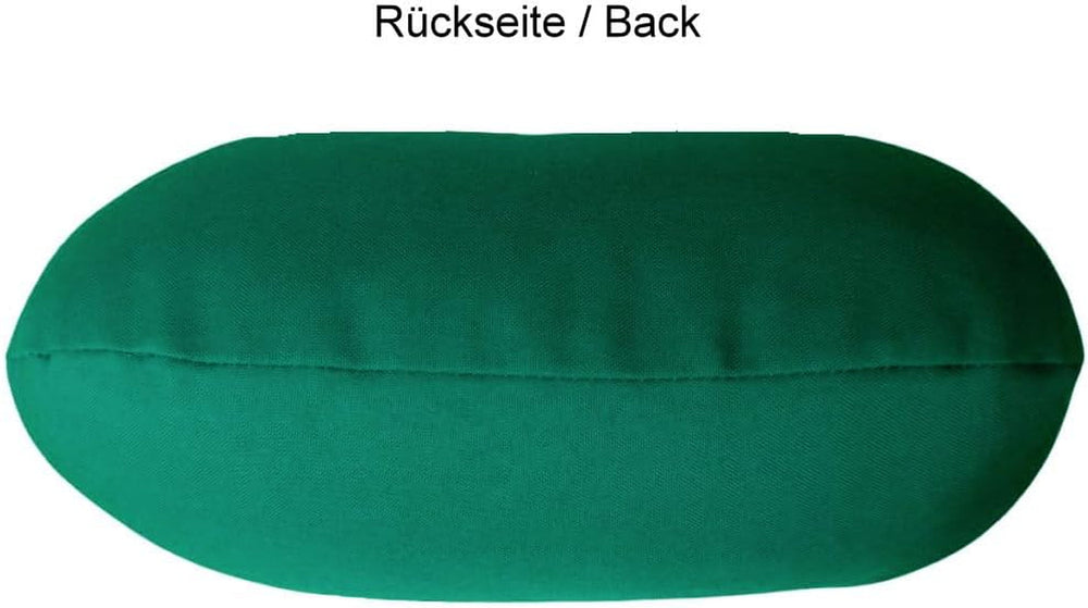 Pernă de gât Lemos Home cu umplutură din microfibră, pernă de susținere a gâtului, pernă de călătorie confortabilă pentru avion, mașină, birou, ideală pentru camping, vacanțe și gadgeturi de călătorie (verde mentă)