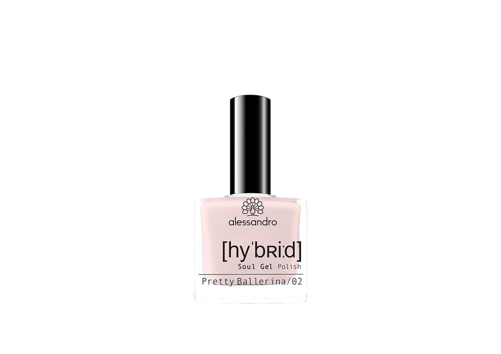 Alessandro Sinful Glow HYBRID Nagellack – Nude-Ton – Perfekte Nägel in nur 3 Schritten, ohne LED – hält bis zu 10 Tage! 8 ml