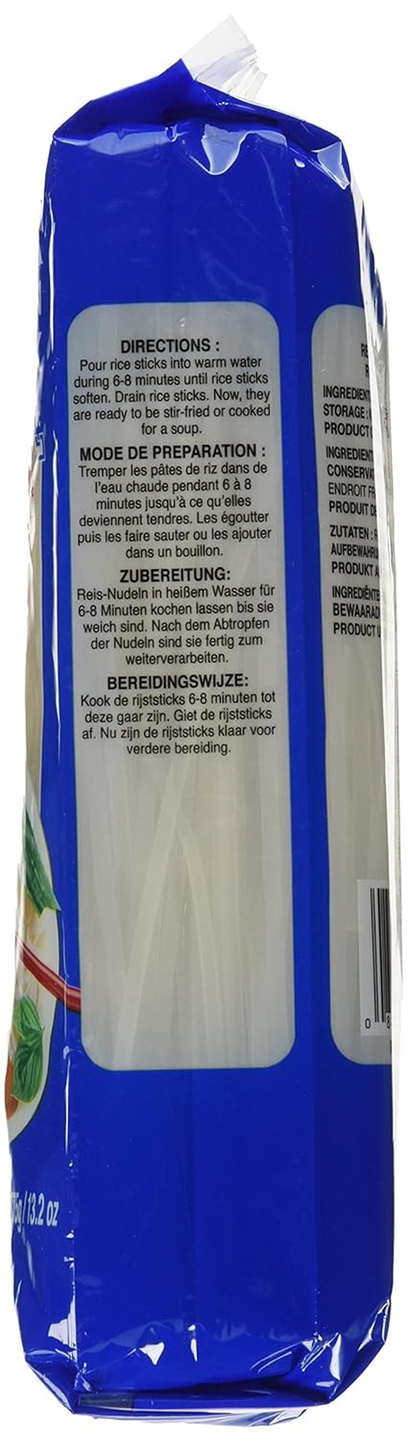 Hahnreisnudeln, 3 mm, Güteklasse 1 (1 Packung x 375 g)