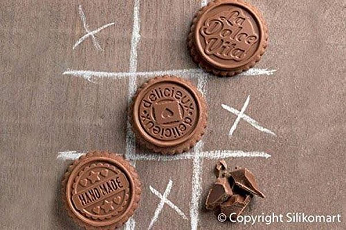 Silikomart 22.165.77.0165 CKC05 COOKIE DOLCE VITA SLIM Küche Naty Shop