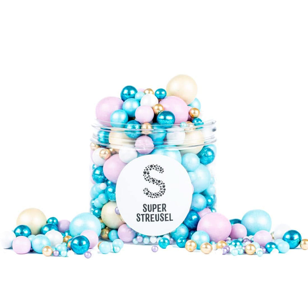 Super Streusel Sea Bubbles, perle și bile de zahăr, 190 grame Naty Shop
