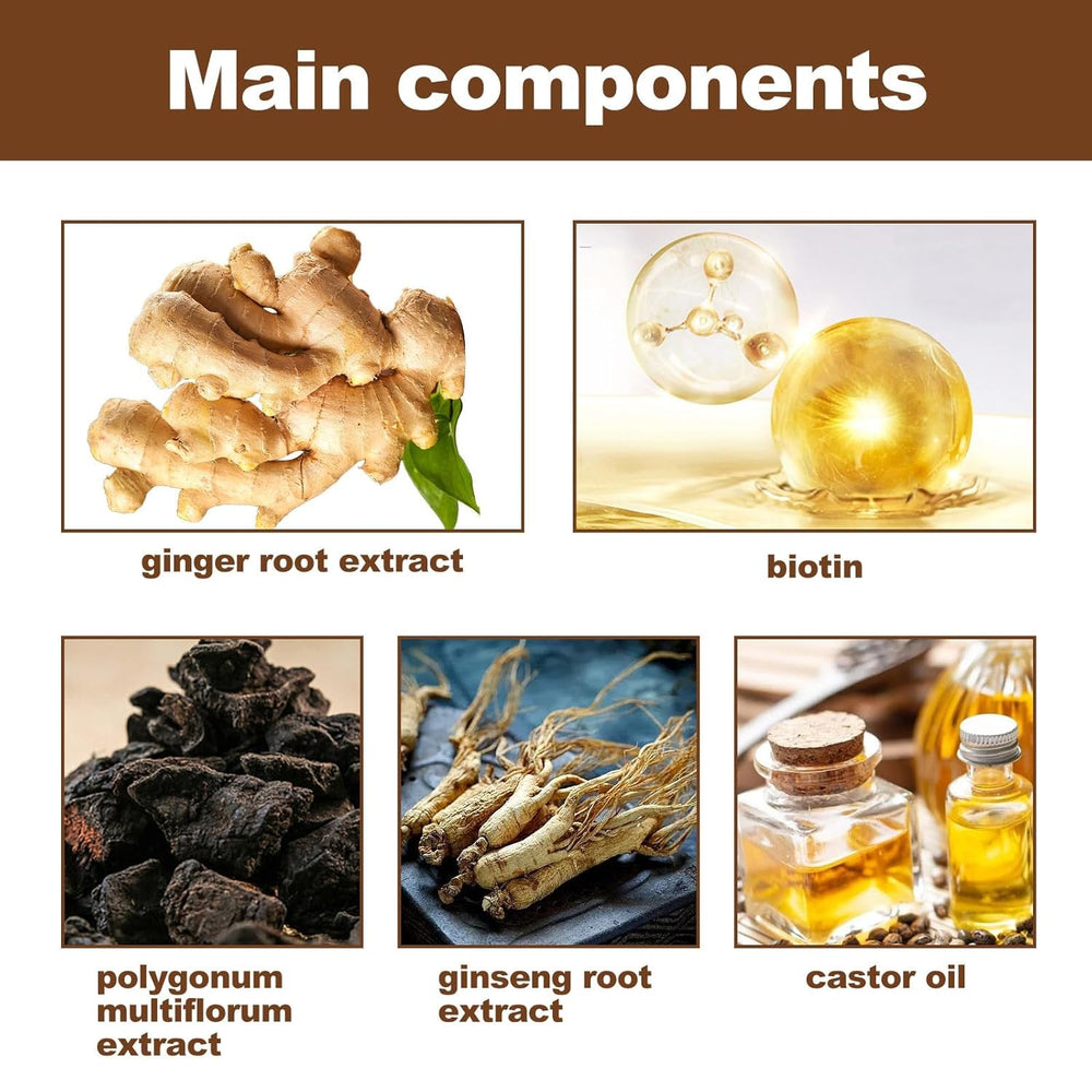 2 bucăți Biotin spray de creștere a părului, ser de creștere a părului, creșterea părului, spray de creștere a părului pentru femei și bărbați, anti-căderea părului, promovează părul mai gros, mai plin și cu creștere mai rapidă Ingrijirea parului Naty Shop
