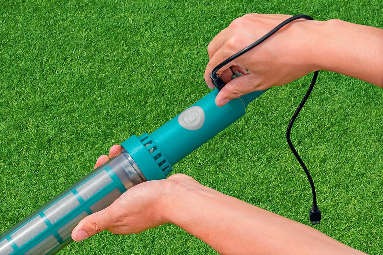 Bestway AquaSurge batteriebetriebener Poolsauger 251 cm