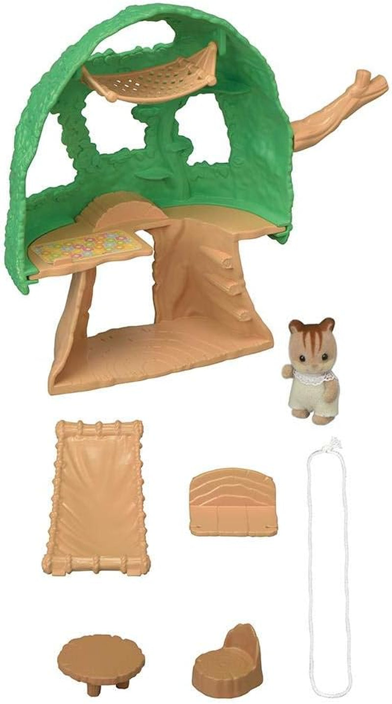 Sylvanian Families 5318 Baby Adventure Tree House – Puppenhaus-Spielset Puppenhäuser Naty Shop