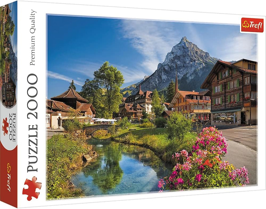 Trefl, Puzzle, Alpii vara, 2000 piese, Calitate premium, Pentru copii cu vârsta de peste 12 ani Puzzle Naty Shop Titlu implicit