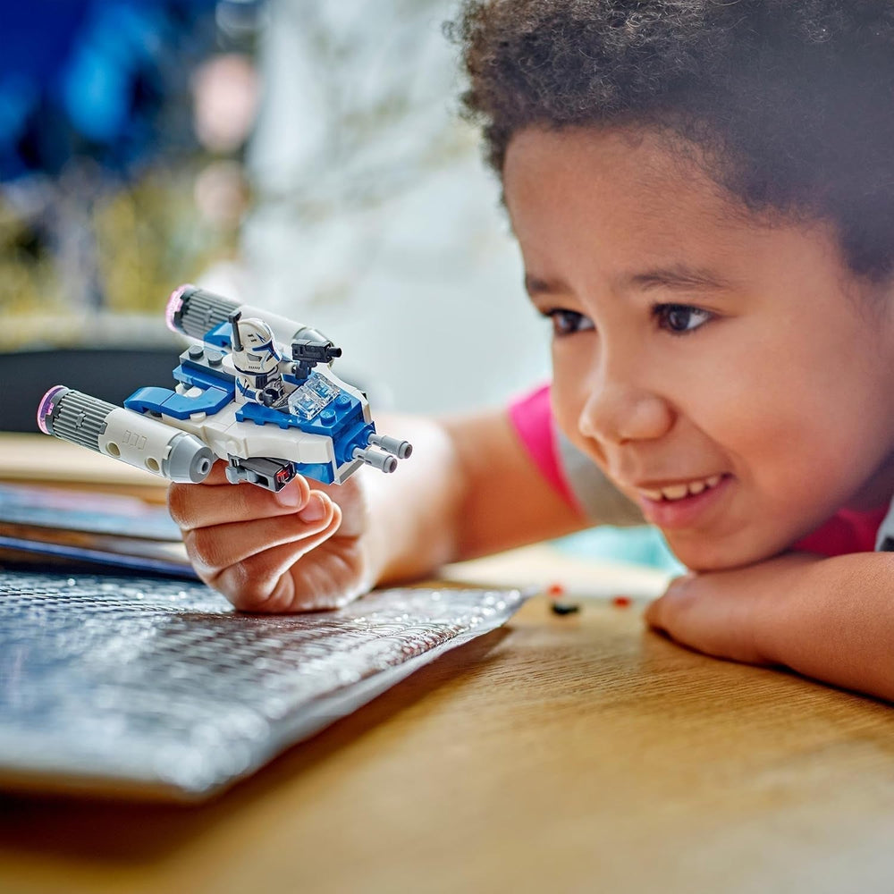 LEGO Star Wars Captain Rex Y-Wing Microfighter Bausteine, Raumschiff-Geschenkidee zum Sammeln für Jungen und Mädchen ab 6 Jahren, 75391 Bausets. Besuchen Sie den LEGO-Store