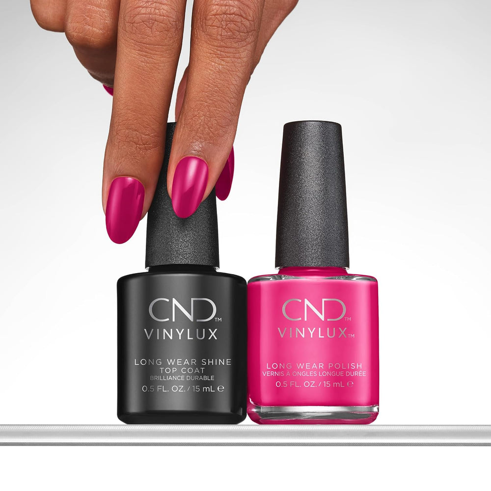 CND Vinylux – Nagellack-Überlack, einfache Anwendung, hält über 1 Woche, schnell trocknende Formel, leicht zu entfernen, schützt Nagellack, extra Glanz, 15 ml