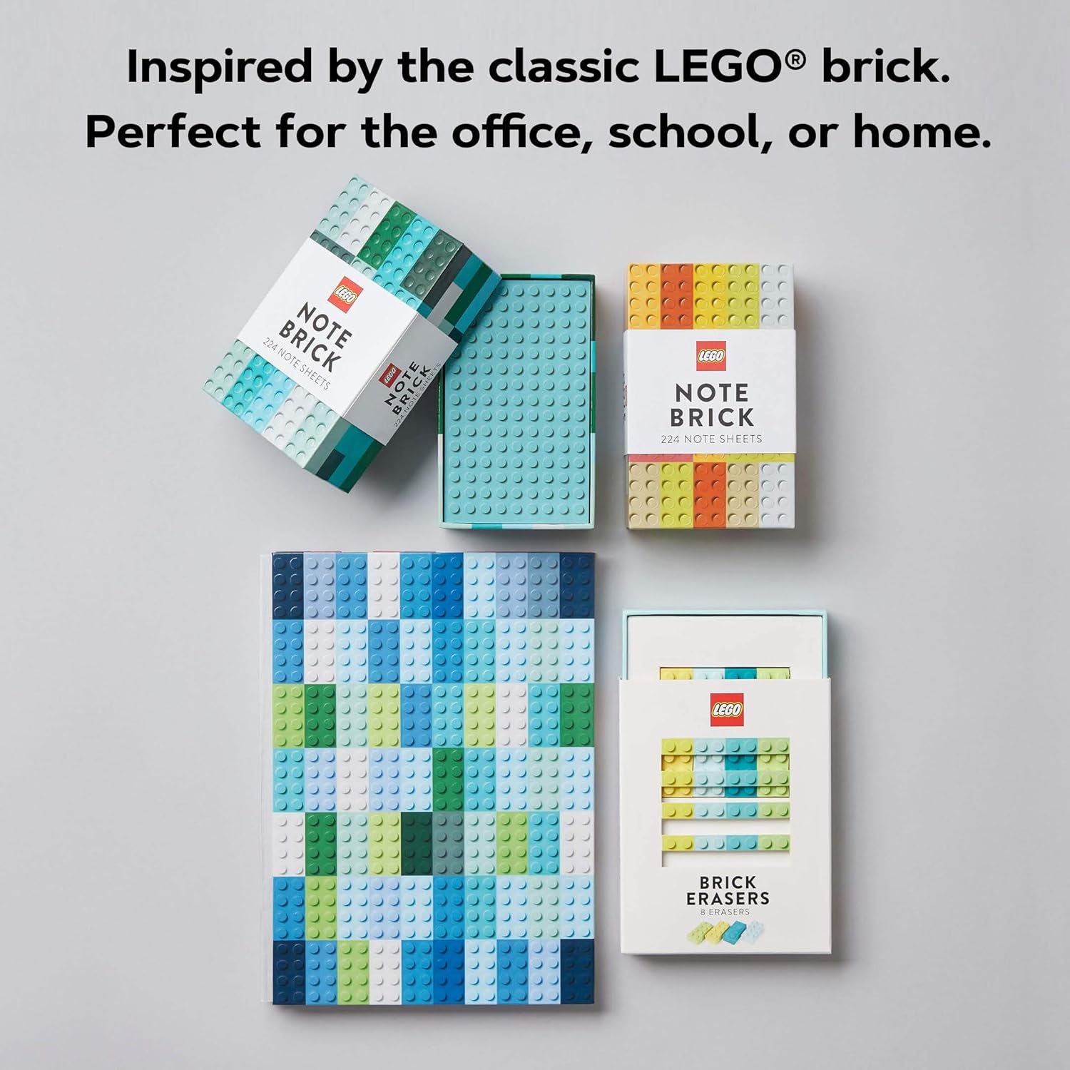 LEGO® Notizstein (Blau-Grün): 224 Notizblätter (LEGO x Chronicle Books)
