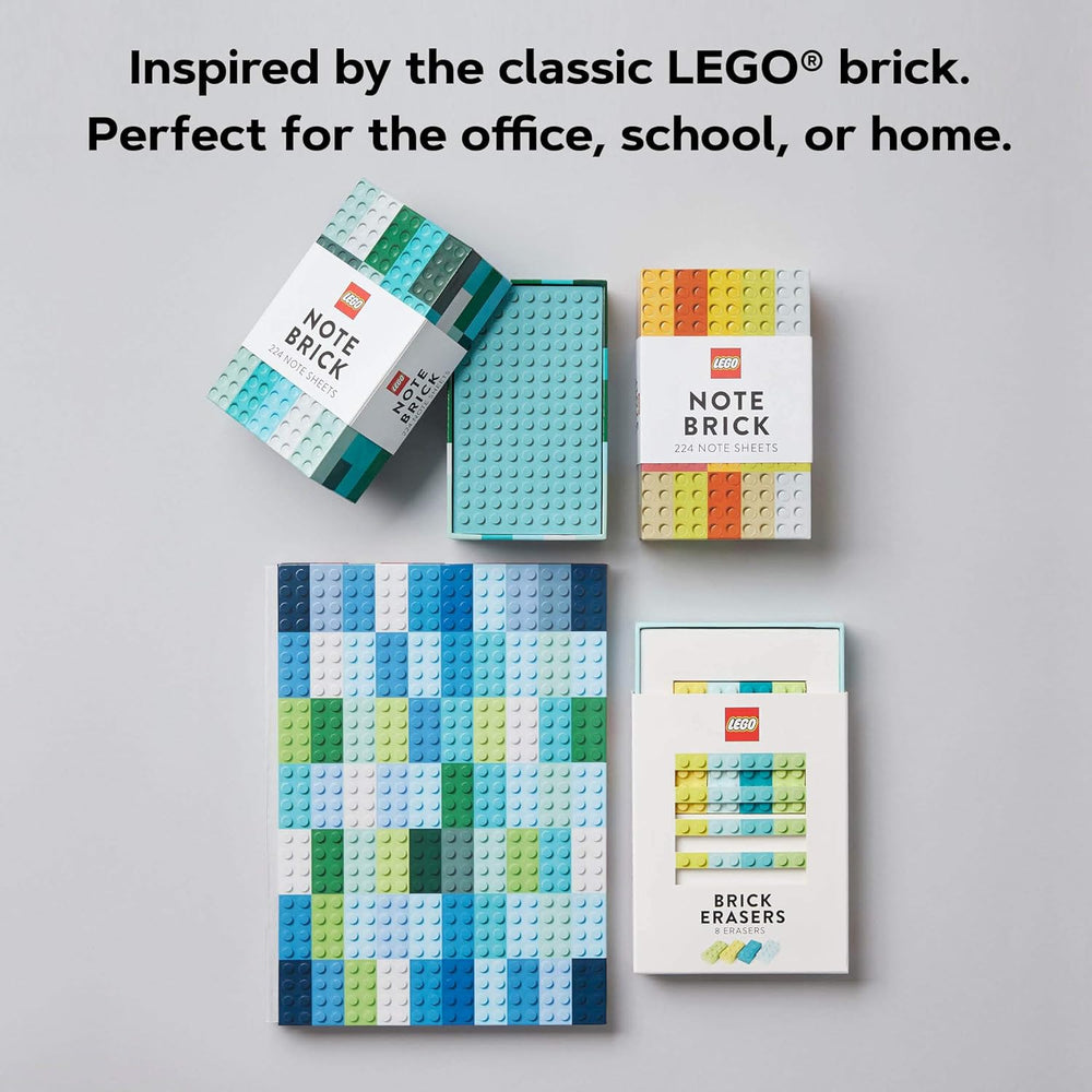 LEGO® Notizstein (Blau-Grün): 224 Notizblätter (LEGO x Chronicle Books)