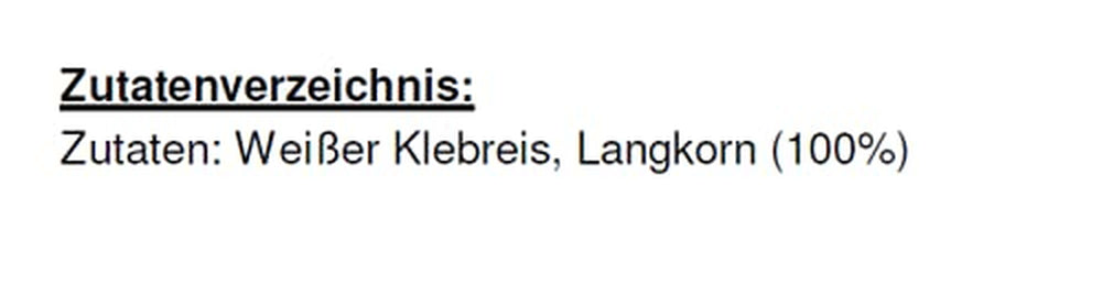 RICEFIELD Klebreis, 1 kg